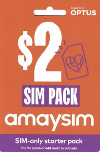 Amaysim Sim Card For FREE!